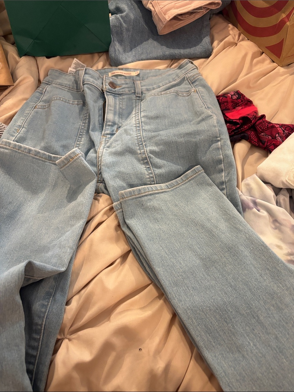 Levi's Light Blue High-Rise Women's Jeans